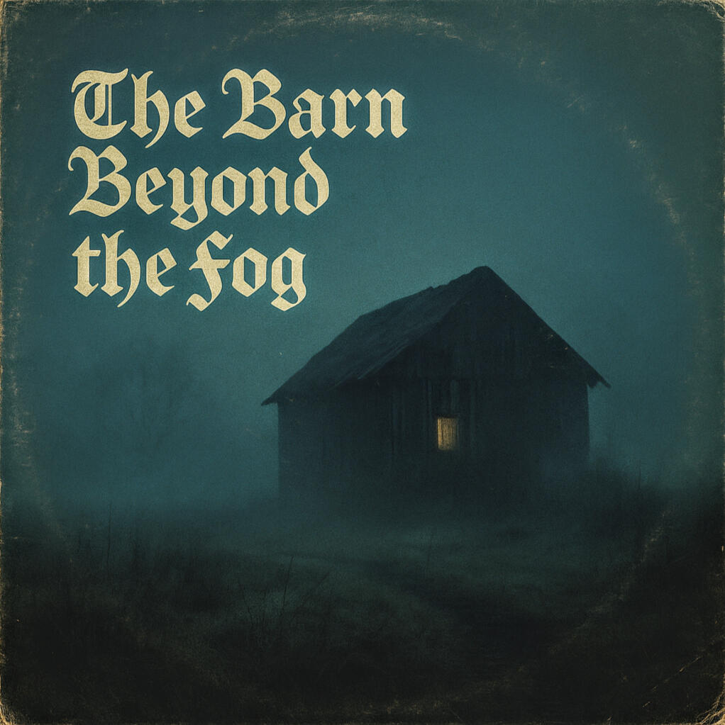 The Barn Beyond the Fog The Barn Beyond the Fog album cover artwork that depicts creepy setting for a song that sounds like a forgotten Black Sabbath classic.